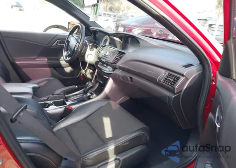 2017 Honda Accord Sport из США, поврежденный, VIN 1HGCR2F5XHA009930